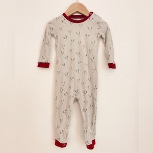 RH Baby Christmas PJ onesie